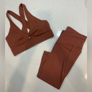 NWOT Fabletics Oasis Bra and Leggings from September 2022 Collection